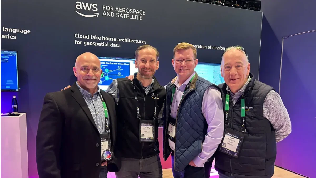 aws job openings in australia where four tech founders can be seen as partner.