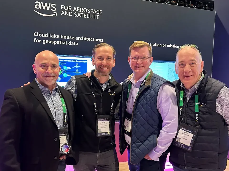 aws job openings in australia where four tech founders can be seen as partner.